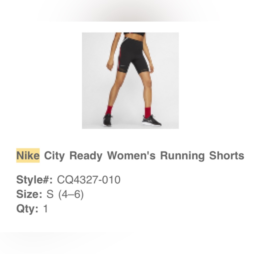 Nike Running Shorts Size Small